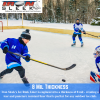 Extra Durable Reinforced Ice Rink Liner 8 Mil Black/White